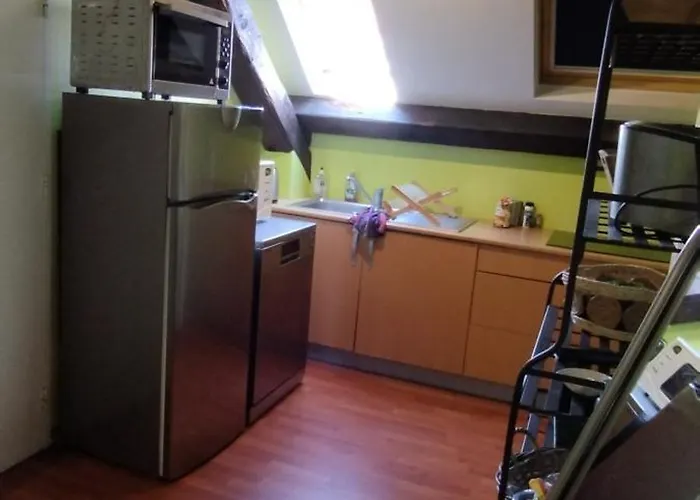 Grand Climatise En Combles A 2 Pas De La Gare De Apartmán